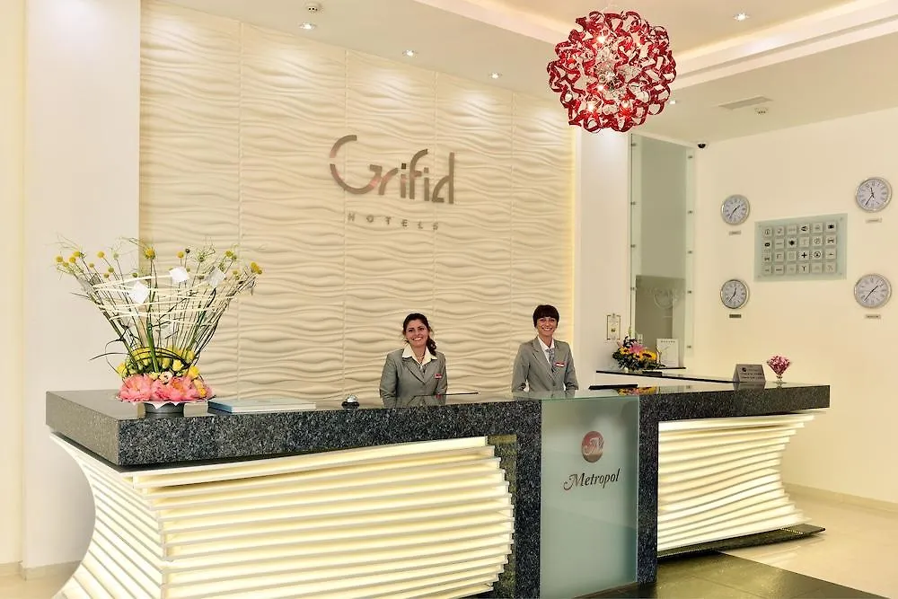 Grifid Metropol Hotel (Adults Only) Golden Sands 4*,